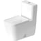 Duravit 1piece Toilet Happy D.2 Df 1, 32/0, 92 Gpf, Siphon Jet, Elong. Wh 2121010001 - alternate 5